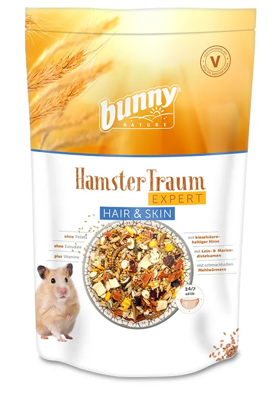 Top-Angebot Bunny HamsterTraum EXPERT HAIR & SKIN 500 g