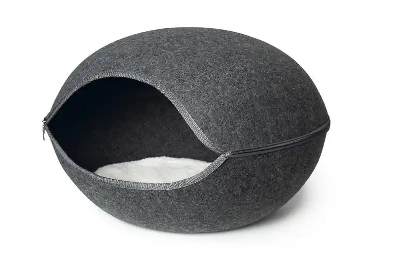 Letzte Chance Karlie Katzeniglu Innu Filz grau 60 x 57 x 40 cm