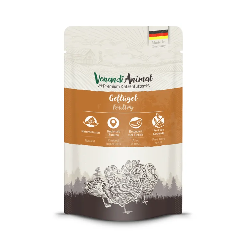 Super-Preis Venandi Animal Geflügel 125 g