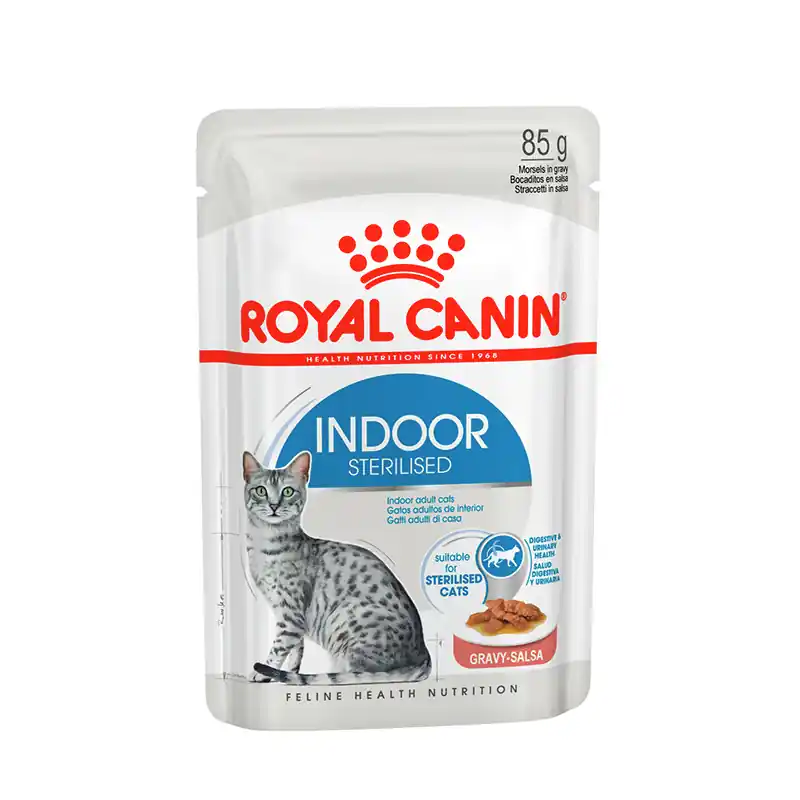 ROYAL CANIN Indoor in Soße 85g Preisreduziert