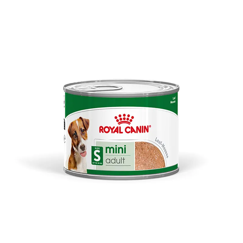 Geprüft ROYAL CANIN Size Health Nutrition Mini Adult Loaf Can 195 g