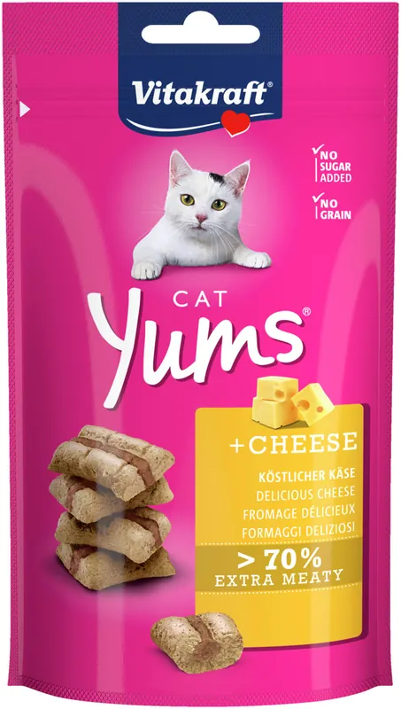 Sofort Bestellen Vitakraft Cat Yums Käse 40 g