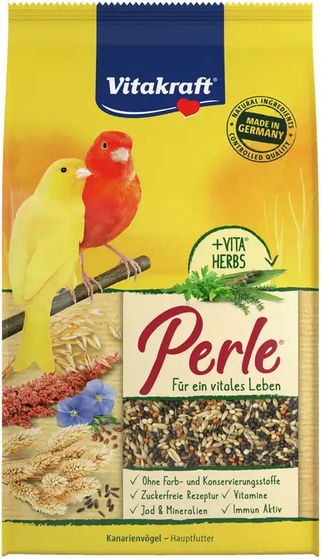 Finale Aktion Vitakraft Kanarienvögelarien Perle® Premium 1 kg
