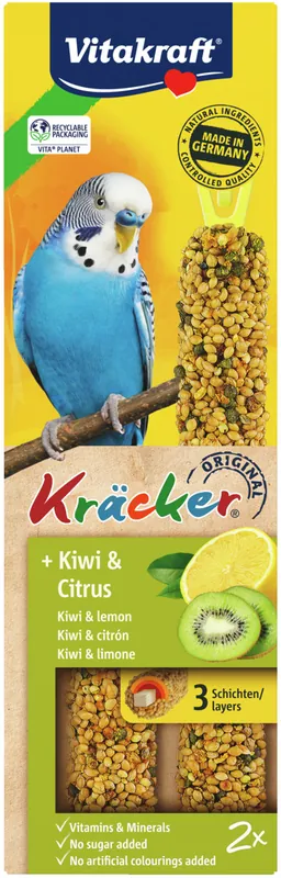 Super-Preis Vitakraft Kräcker® Kiwi/Citrus Sittiche 2 Stück