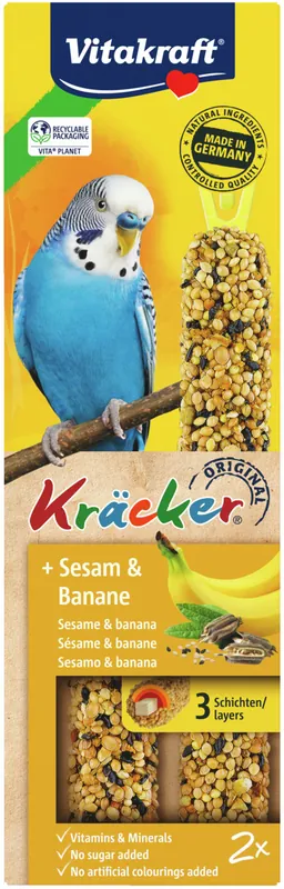 Sofort Bestellen Vitakraft Kräcker® Sesam/Banane 2 Stück