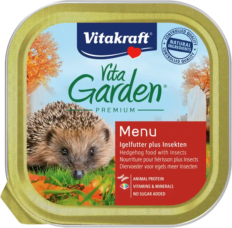 Preisknaller Vitakraft Menü Nassfutter Igel mit Insekten 100 g