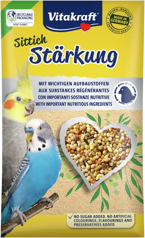 Vitakraft Sittich Stärkung Sittiche/Großsittiche 30 g Preis Gesenkt