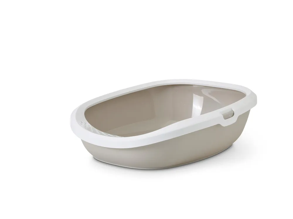 Sofort Bestellen SAVIC Gizmo large mokka/weiß Katzentoilette