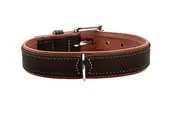 Direkt Vom Hersteller HUNTER Halsband Canadian UP 55/M Rindsleder schwarz/cognac