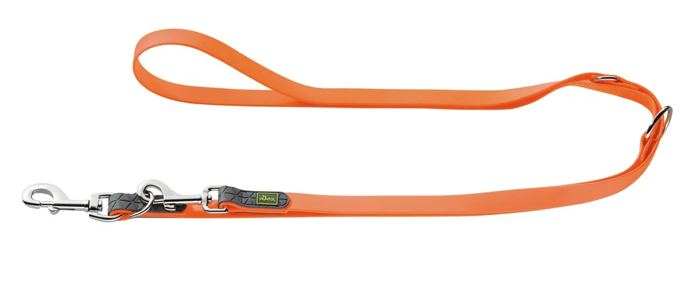 Billig HUNTER Verstellbare Führleine Convenience 15/200 neonorange