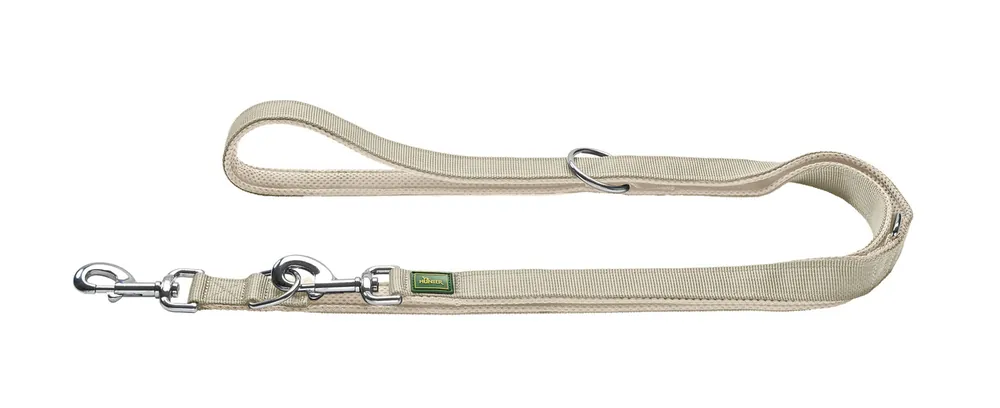 Sonderangebot HUNTER Verstellbare Führleine Divo Up 20/200 taupe