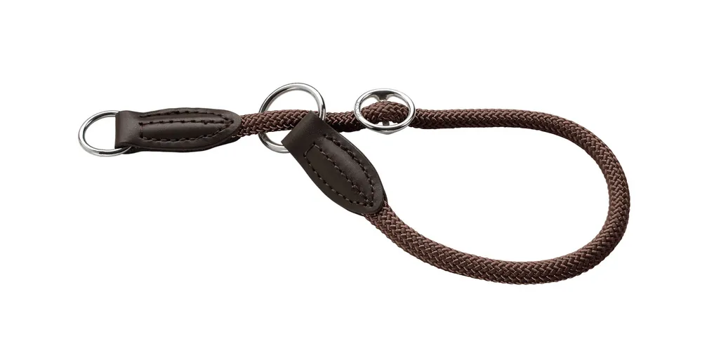 Heißes Angebot HUNTER Dressurhalsband Freestyle 35/8 braun
