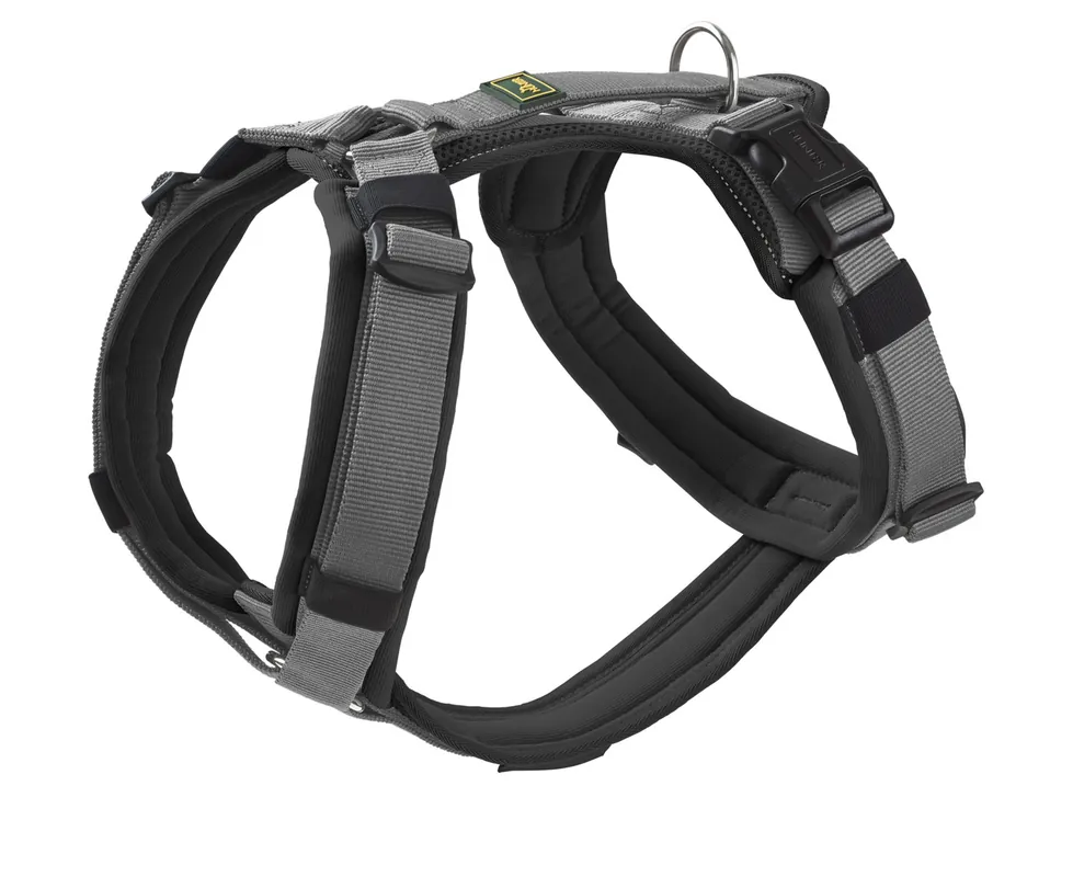Sonderangebot HUNTER Geschirr Maldon Up 47-69/S-M schwarz/grau