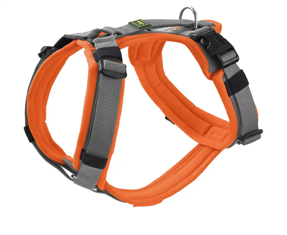 Sofort Bestellen HUNTER Geschirr Maldon Up 69-105/L orange/grau
