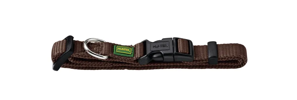 HUNTER Halsung Nylon Vario Basic S/1,5 braun Beliebt