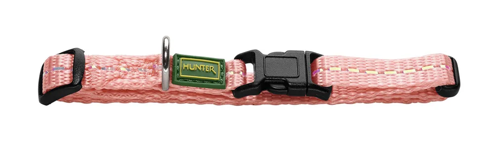 HUNTER Halsung Tripoli XXS-XS hellrosa reflektierend Must-Have