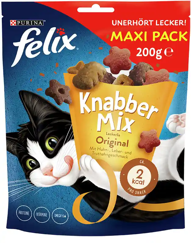 Felix Knabbermix Original 200 g Neu