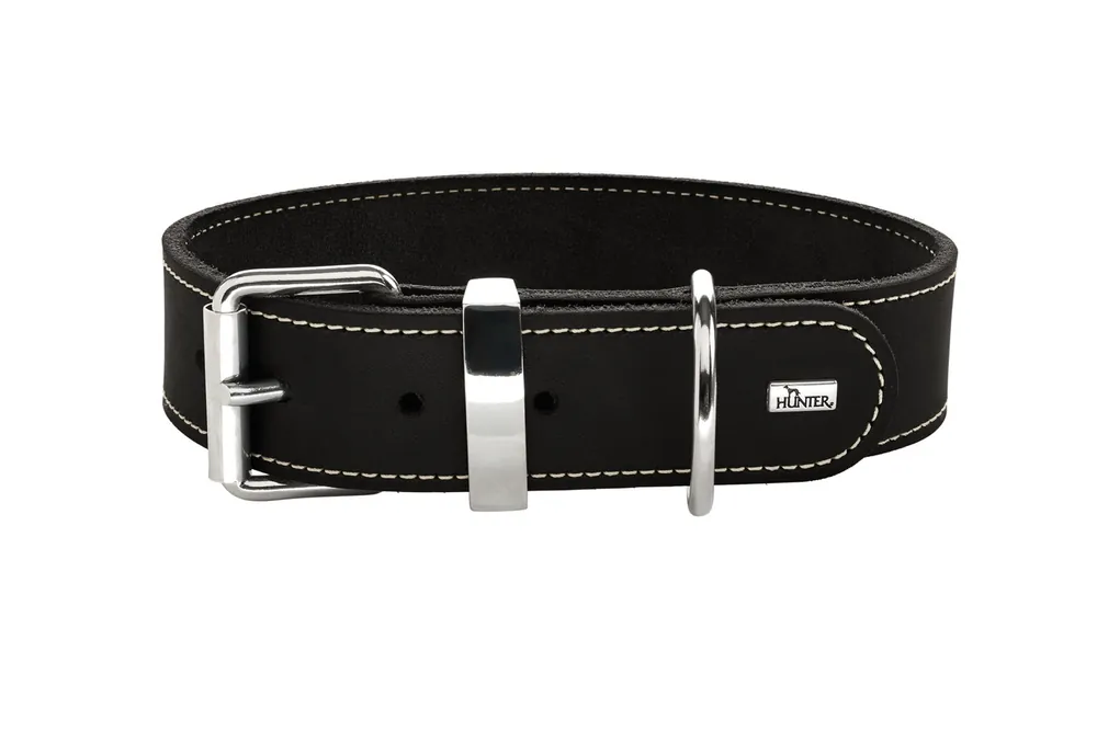 HUNTER Halsband Aalborg Special L 65 Leder schwarz Top-Preis