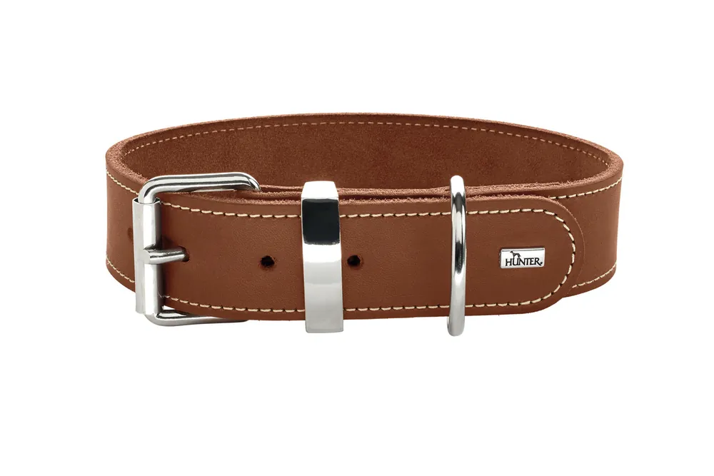 HUNTER Halsband Aalborg Special M 55 Leder cognac Ausverkauf