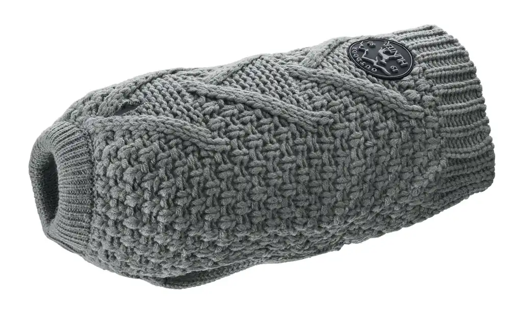 Abverkauf HUNTER Hundepullover Malmö 50 cm grau