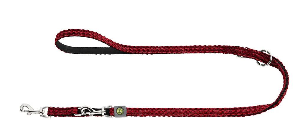 HUNTER Verstellbare Führleine Hilo 20/200 rot Neue Ware