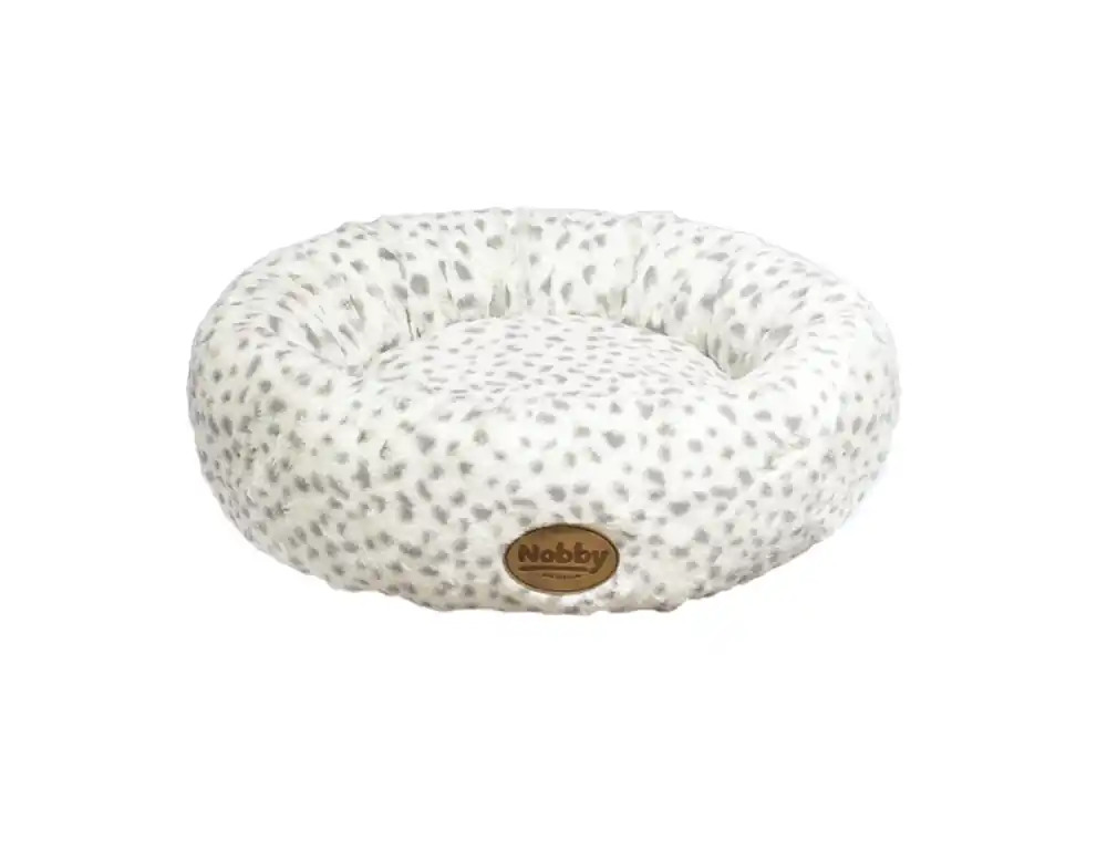 Knallerangebot Nobby Donut ALANIS Leopard Ø 45 cm grau