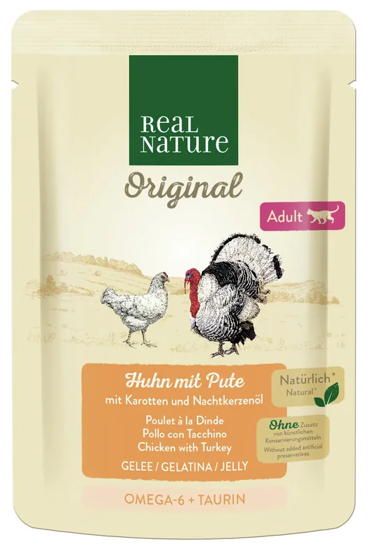 REAL NATURE Adult Gelee Geflügel 85 g Preis Gesenkt