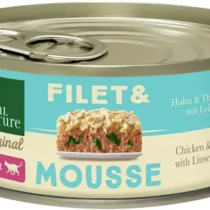 REAL NATURE Filet & Mousse Huhn und Thunfisch 85 g Sonderangebot