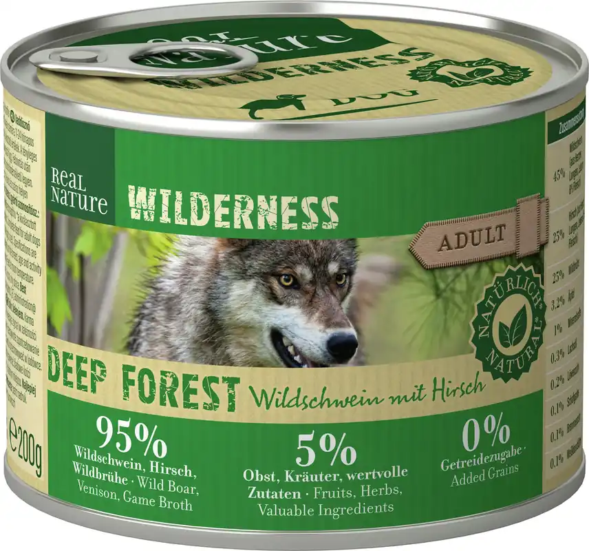 REAL NATURE WILDERNESS Adult Deep Forest 200 g Günstig