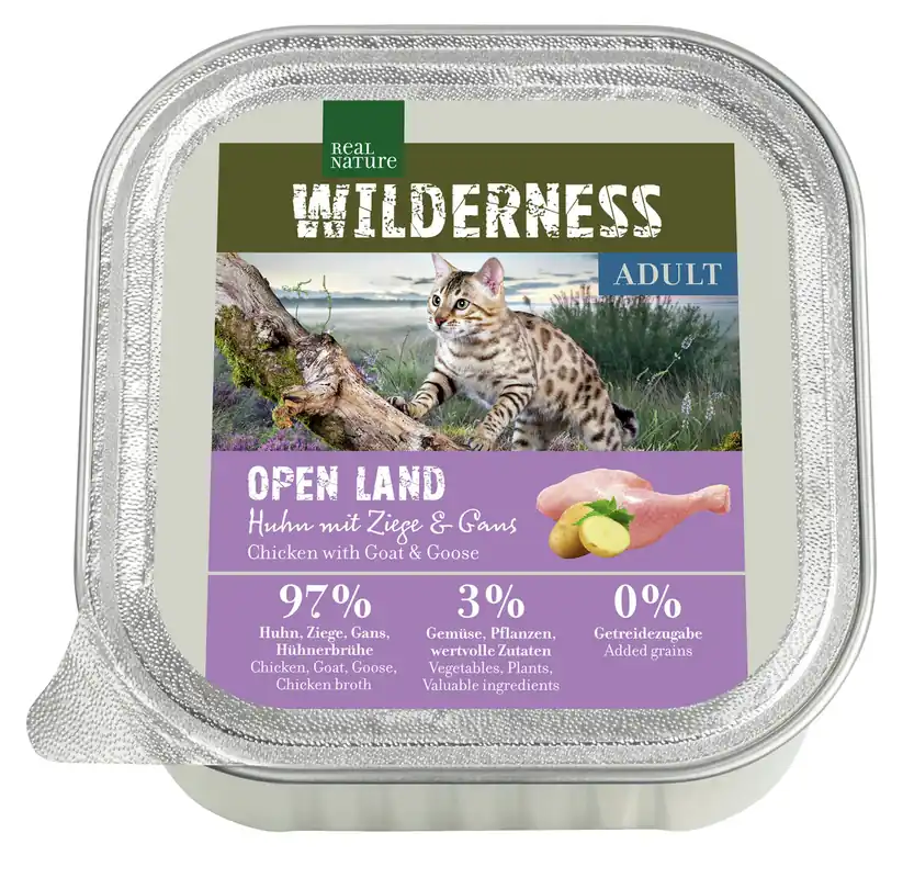 Markenprodukt REAL NATURE Wilderness Adult Open Land 100 g