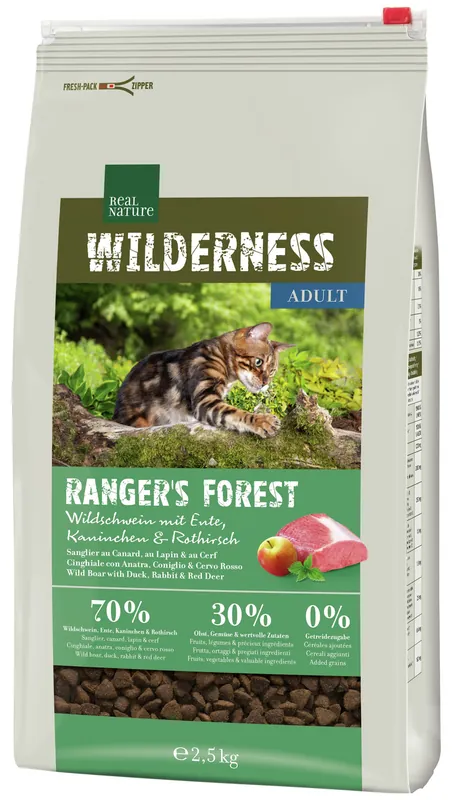 REAL NATURE WILDERNESS Adult Ranger´s Forest 2,5 kg Abverkauf