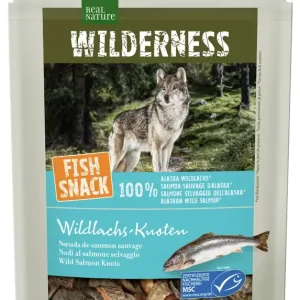 REAL NATURE Wilderness Fish Snack Wildlachs-Knoten 70 g Sonderangebot