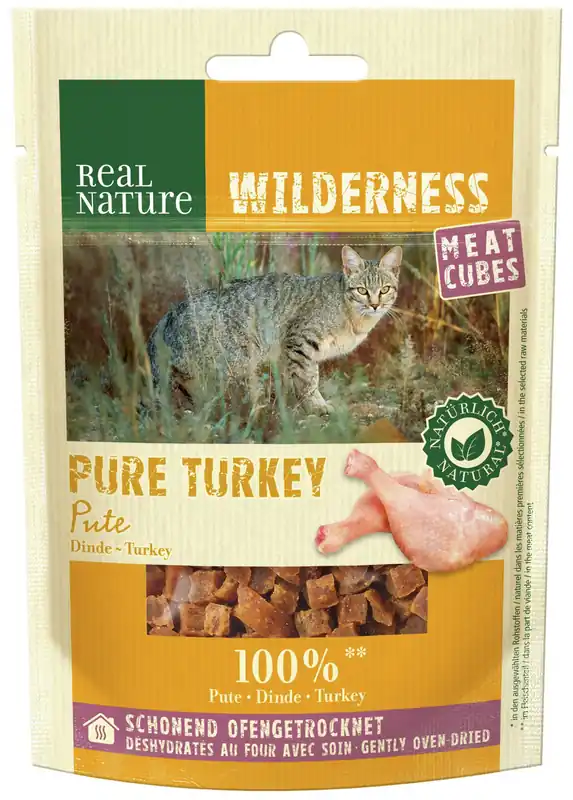 REAL NATURE WILDERNESS Meat Cubes Pute 50 g Direktkauf