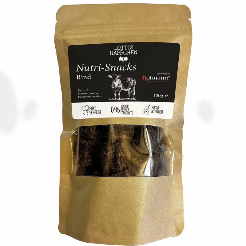 LOTTIS HÄPPCHEN Nutri-Snack Rind 100 g Highlight