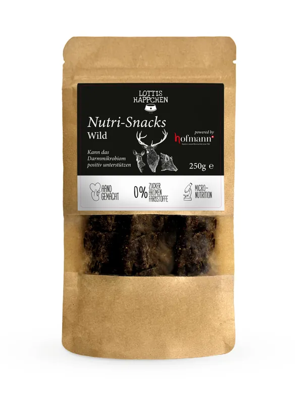Garantierte Lieferung LOTTIS HÄPPCHEN Nutri-Snack Wild 250 g