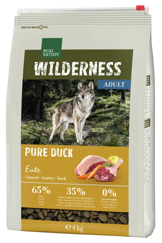 REAL NATURE WILDERNESS Pure Duck 4 kg Bestpreis