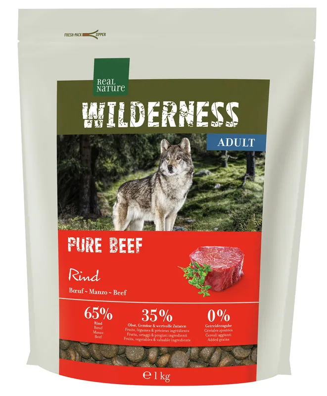 Markenprodukt REAL NATURE WILDERNESS Pure Rind 1 kg