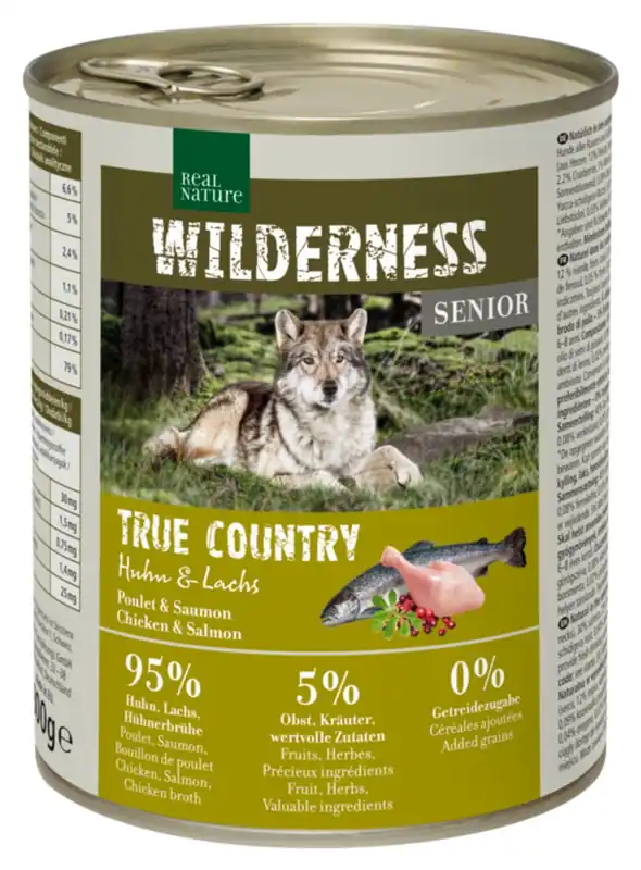 REAL NATURE WILDERNESS Senior True Country Huhn 800 g Highlight