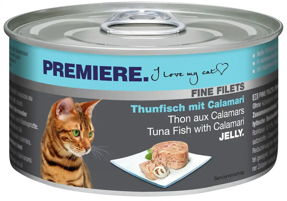 Nur Heute PREMIERE FineFilets Thunfisch und Calamari 100 g
