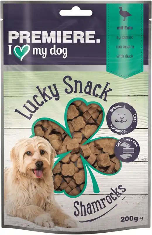 Wochenendangebot PREMIERE Lucky Snacks Ente 200 g