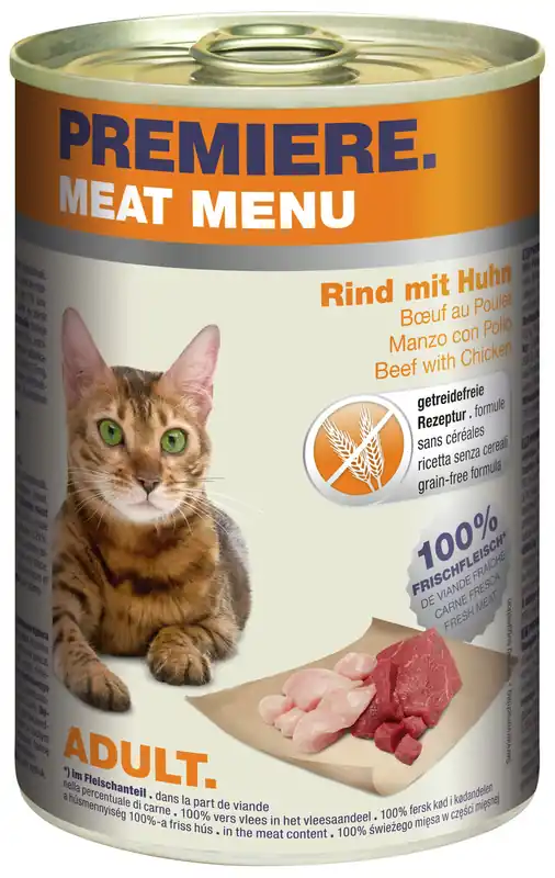 PREMIERE MeatMenu Rind/Huhn 400 g Begrenztes Angebot