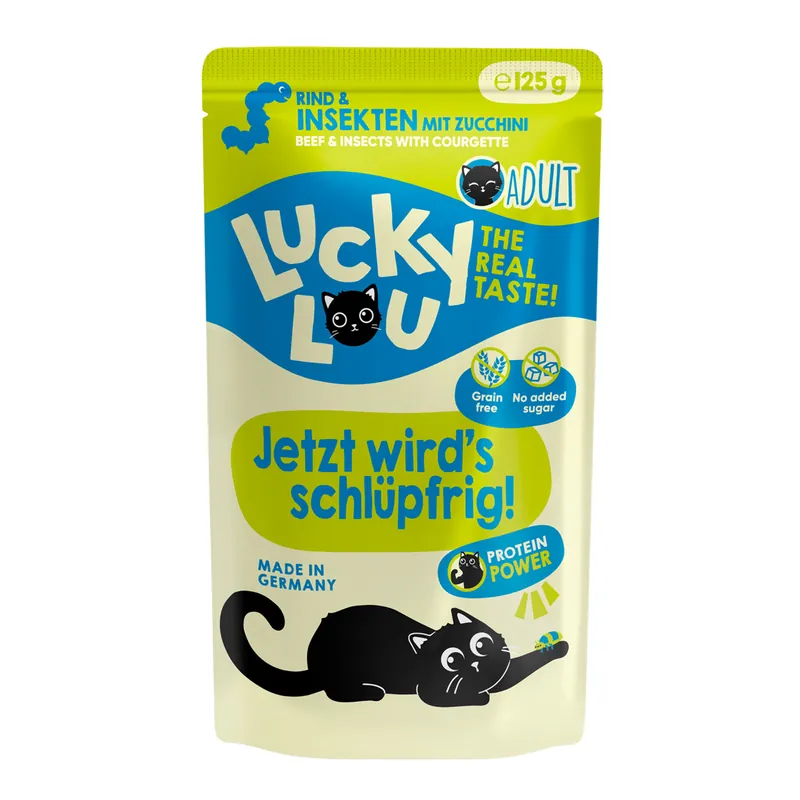 Sonderaktion Lucky Lou Adult Rind & Insekten 125 g
