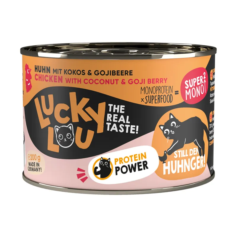 Schnäppchen Lucky Lou SuperMono Huhn 200 g