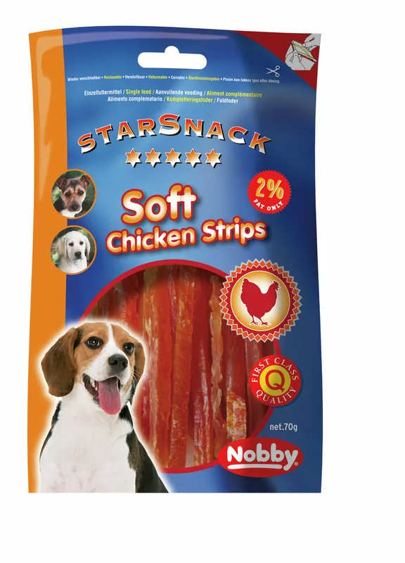 Top-Angebot StarSnack Soft Chicken Strips 70 g