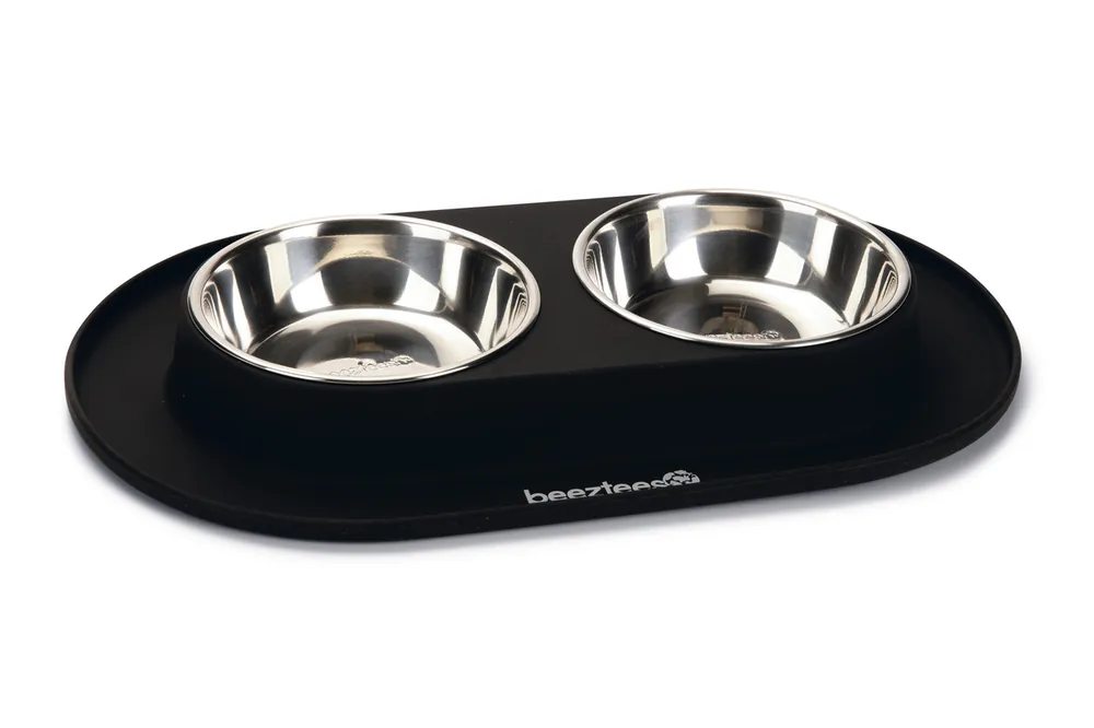 Bestpreis Beeztees Dinnerset 2 x 350 ml schwarz