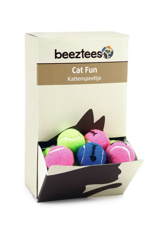 Online Kaufen Beeztees Tennisball mit Glocke 4 cm 48 Stück