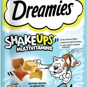 Dreamies Shake Ups Multivitamin Seafood Festival 55 g Neu Im Sortiment