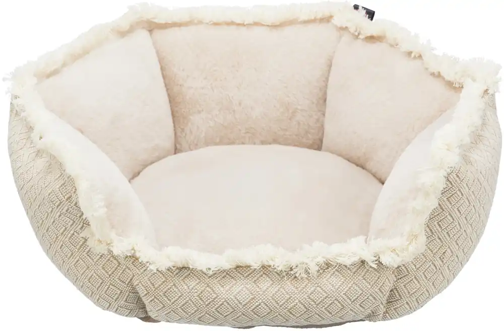 Preiswert TRIXIE Bett Boho eckig 50x50cm beige