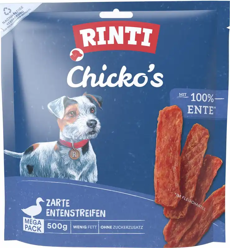 Neue Kollektion RINTI Extra Chicko Megapack Ente 500 g