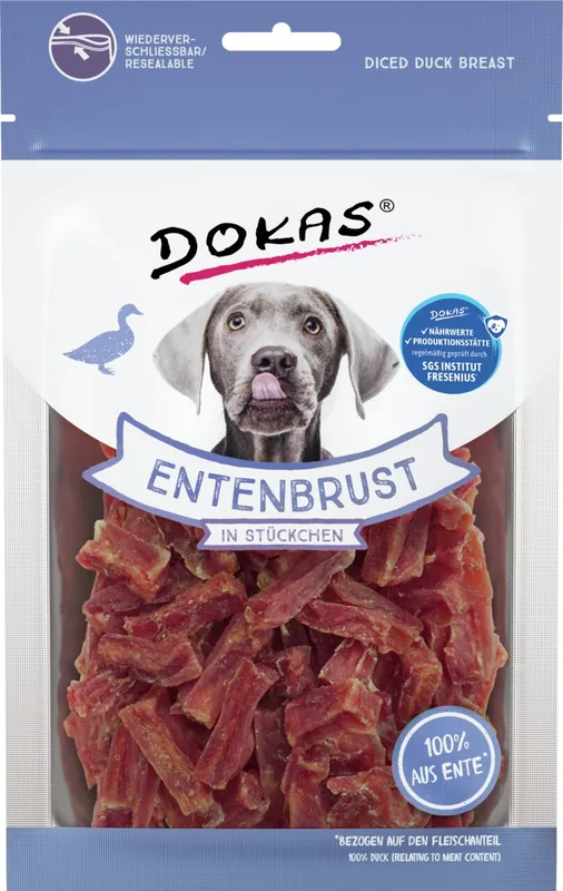 DOKAS Entenbrust in Stückchen 70 g Sonderaktion